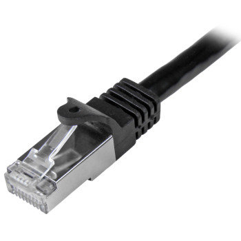 StarTech.com N6SPAT50CMBK kabel sieciowy Czarny 0,5 m Cat6 SF UTP (S-FTP)