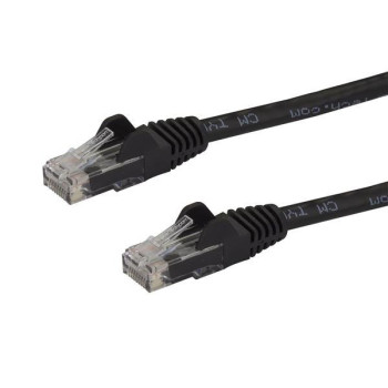 StarTech.com N6PATC50CMBK kabel sieciowy Czarny 0,5 m Cat6 U UTP (UTP)