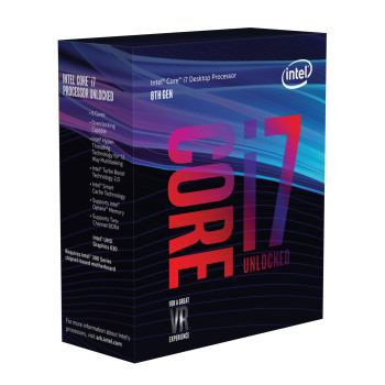 Intel Core i7-8700K procesor 3,7 GHz 12 MB Smart Cache Pudełko