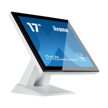iiyama ProLite T1732MSC-W5AG monitor komputerowy 43,2 cm (17") 1280 x 1024 px LED Ekran dotykowy Biały