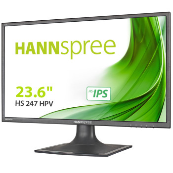 Hannspree HS247HPV LED display 59,9 cm (23.6") 1920 x 1080 px Full HD LCD Czarny