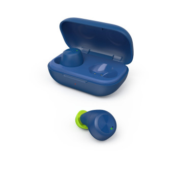 Hama Spirit Chop Słuchawki Bezprzewodowy Douszny Połączenia muzyka Bluetooth Niebieski