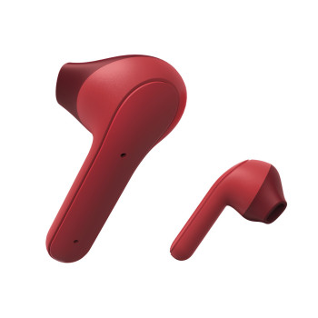 Hama Freedom Light Zestaw słuchawkowy Bezprzewodowy Douszny Połączenia muzyka Bluetooth Czerwony