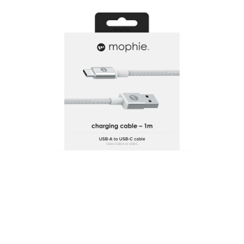 mophie 409903209 kabel USB 1 m USB A USB C Biały