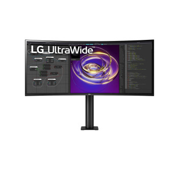 LG 34WP88C-B monitor komputerowy 86,4 cm (34") 3440 x 1440 px Quad HD Czarny
