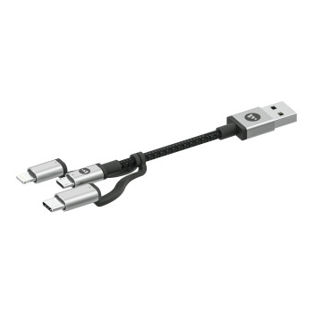 mophie 409903220 kabel USB 1 m USB 3.2 Gen 1 (3.1 Gen 1) USB A USB C Czarny