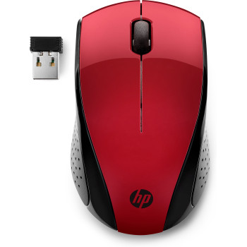 HP Mysz bezprzewodowa 220 (czerwona)