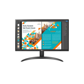 LG 24QP500-B monitor komputerowy 60,5 cm (23.8") 2560 x 1440 px Quad HD LED Czarny