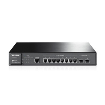 TP-Link TL-SG3210 Zarządzany L2 Gigabit Ethernet (10 100 1000) Obsługa PoE Czarny