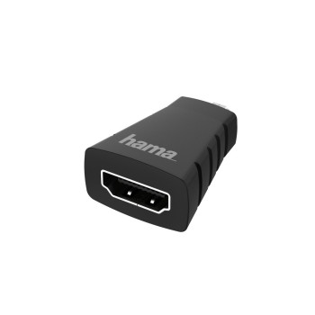 Hama 00200348 adapter kablowy HDMI Typu D (Micro) HDMI Typu A (Standard) Czarny