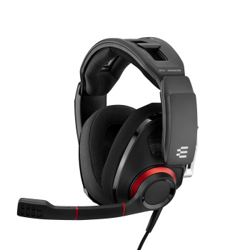 EPOS | SENNHEISER GSP 500 Zestaw słuchawkowy Przewodowa Opaska na głowę Gaming Czarny, Czerwony