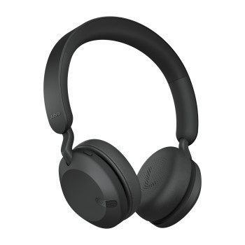 Jabra Elite 45h Zestaw słuchawkowy Bezprzewodowy Opaska na głowę Połączenia muzyka USB Type-C Bluetooth Czarny