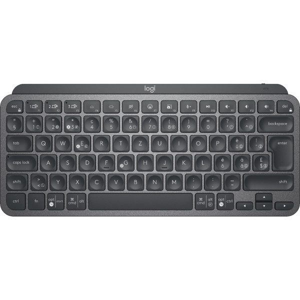 Logitech MX Keys Mini klawiatura RF Wireless + Bluetooth QWERTZ Swiss Grafitowy Logitech MX Keys Mini klawiatura RF Wireless + Bluetooth QWERTZ Swiss Grafitowy