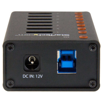 StarTech.com ST7300U3M huby i koncentratory USB 3.2 Gen 1 (3.1 Gen 1) Type-B 5000 Mbit s Czarny