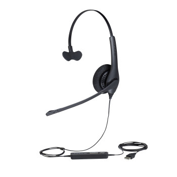 Jabra Biz 1500 Mono USB Zestaw słuchawkowy Przewodowa Opaska na głowę Biuro centrum telefoniczne Bluetooth Czarny