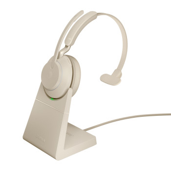 Jabra Evolve2 65, UC Mono Zestaw słuchawkowy Bezprzewodowy Opaska na głowę Biuro centrum telefoniczne USB Typu-A Bluetooth