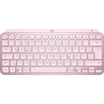 Logitech MX Keys Mini klawiatura RF Wireless + Bluetooth QWERTZ Niemiecki Różowy