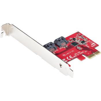 StarTech.com 2P6G-PCIE-SATA-CARD adapter Wewnętrzny
