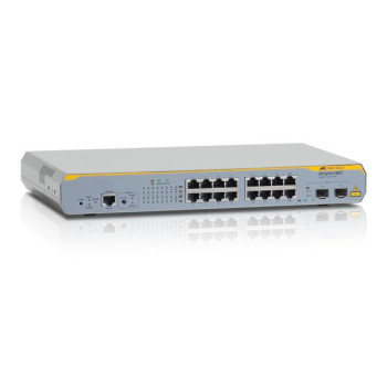 Allied Telesis AT-X210-16GT łącza sieciowe Zarządzany L2+ Gigabit Ethernet (10 100 1000) Szary