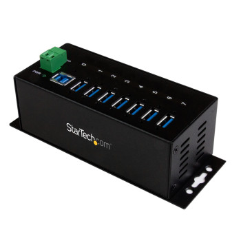 StarTech.com ST7300USBME huby i koncentratory USB 3.2 Gen 1 (3.1 Gen 1) Type-B 5000 Mbit s Czarny