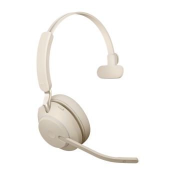 Jabra Evolve2 65, UC Mono Zestaw słuchawkowy Bezprzewodowy Opaska na głowę Biuro centrum telefoniczne USB Type-C Bluetooth