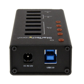StarTech.com ST4300U3C3 huby i koncentratory USB 3.2 Gen 1 (3.1 Gen 1) Type-B 5000 Mbit s Czarny