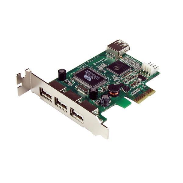 StarTech.com PEXUSB4DP adapter Wewnętrzny USB 2.0 StarTech.com PEXUSB4DP adapter Wewnętrzny USB 2.0