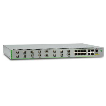 Allied Telesis AT-FS970M 16F8-LC Zarządzany Fast Ethernet (10 100) Szary