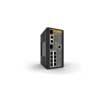 Allied Telesis AT-IS230-10GP-80 Zarządzany L2 Gigabit Ethernet (10 100 1000) Obsługa PoE Czarny