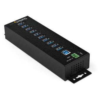 StarTech.com HB30A10AME huby i koncentratory USB 3.2 Gen 1 (3.1 Gen 1) Type-B 5000 Mbit s Czarny