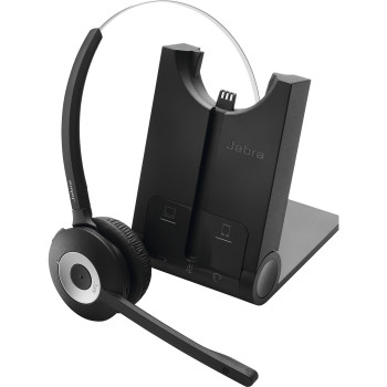 Jabra PRO 935 Zestaw słuchawkowy Bezprzewodowy Opaska na głowę Biuro centrum telefoniczne Bluetooth Czarny