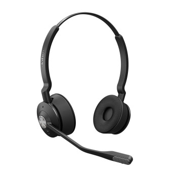 Jabra Engage Zestaw słuchawkowy Bezprzewodowy Opaska na głowę Biuro centrum telefoniczne Bluetooth Czarny