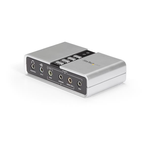 StarTech.com ICUSBAUDIO7D karta dźwiękowa 7.1 kan. USB StarTech.com ICUSBAUDIO7D karta dźwiękowa 7.1 kan. USB