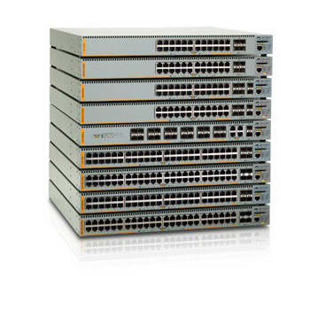Allied Telesis AT-X610-24TS X-POE+ łącza sieciowe Zarządzany L3 Gigabit Ethernet (10 100 1000) Obsługa PoE Szary