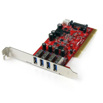 StarTech.com PCIUSB3S4 adapter Wewnętrzny USB 3.2 Gen 1 (3.1 Gen 1)