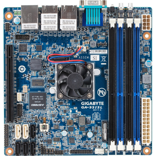 Gigabyte GA-9SISL (rev. 1.2) BGA 1283 Mini-ITX Gigabyte GA-9SISL (rev. 1.2) BGA 1283 Mini-ITX