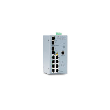 Allied Telesis IFS802SP POE (W) Zarządzany Fast Ethernet (10 100) Obsługa PoE Szary