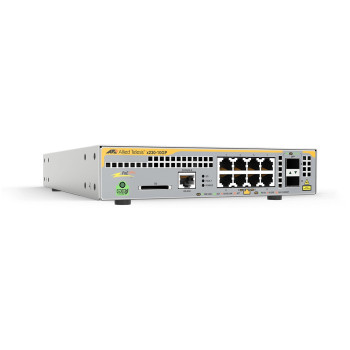 Allied Telesis AT-X230-10GP-30 łącza sieciowe Zarządzany L3 Gigabit Ethernet (10 100 1000) Obsługa PoE Szary