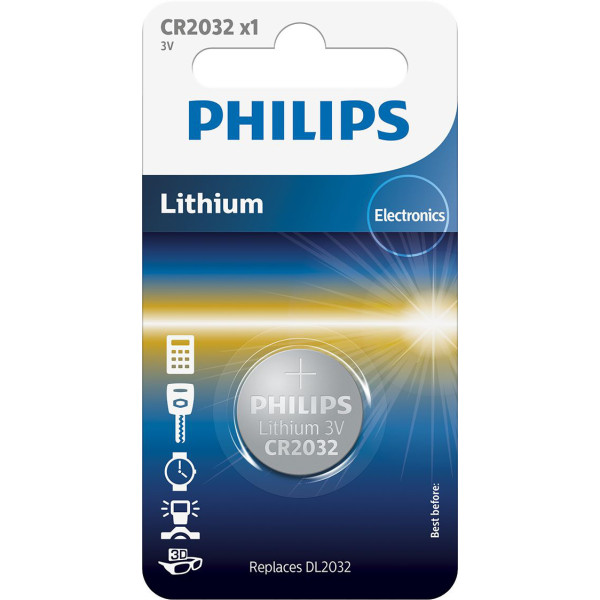 Philips Minicells Akumulator CR2032 01B Philips Minicells Akumulator CR2032 01B