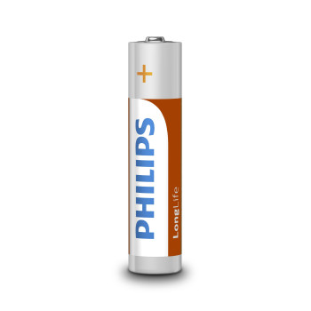 Philips LongLife Bateria R03L4B 10