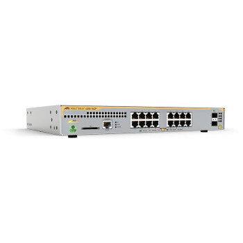 Allied Telesis AT-X230-18GP-30 łącza sieciowe Zarządzany L3 Gigabit Ethernet (10 100 1000) Obsługa PoE Szary