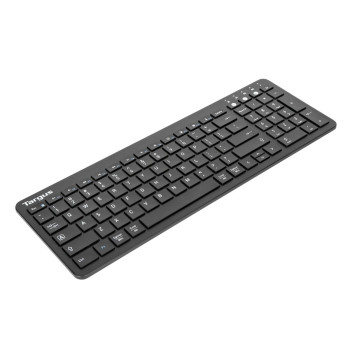 Targus AKB863US klawiatura RF Wireless + Bluetooth QWERTY Amerykański międzynarodowy Czarny