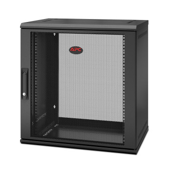 APC NetShelter WX 12U Single Hinged Wall-mount Enclosure 400mm Deep Szafa wisząca Czarny