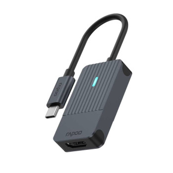 Rapoo UCA-1004 0,15 m USB Type-C HDMI Czarny