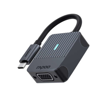 Rapoo UCA-1003 0,15 m USB Type-C VGA (D-Sub) Czarny