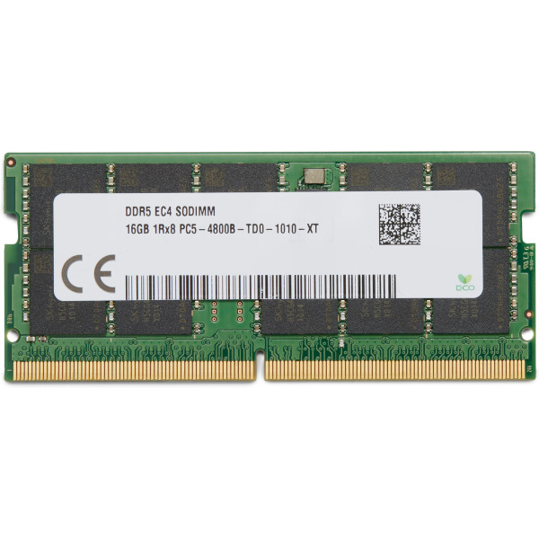 HP 16GB DDR5 (1x16GB) 4800 SODIMM ECC Memory moduł pamięci HP 16GB DDR5 (1x16GB) 4800 SODIMM ECC Memory moduł pamięci