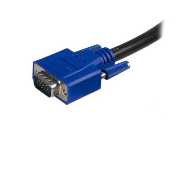 StarTech.com SVUSB2N1_6 kabel KVM Czarny 1,8 m