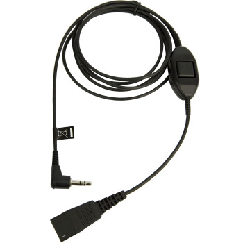 Jabra 8735-019 kabel audio 0,5 m QD 3.5mm Czarny