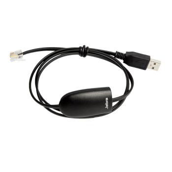 Jabra 14201-29 zmieniacz płci   kabli RJ-9 USB A Czarny