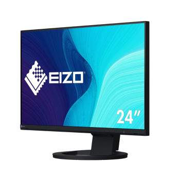 EIZO FlexScan EV2490-BK monitor komputerowy 60,5 cm (23.8") 1920 x 1080 px Full HD LED Czarny